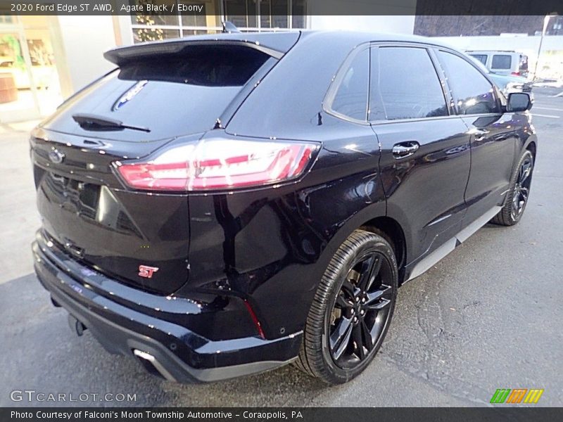 Agate Black / Ebony 2020 Ford Edge ST AWD