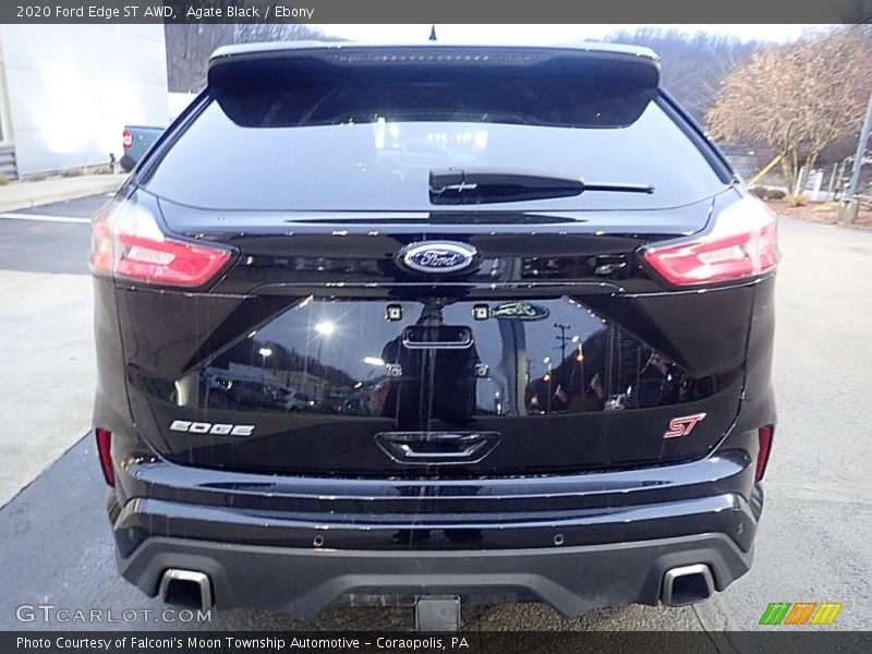 Exhaust of 2020 Edge ST AWD