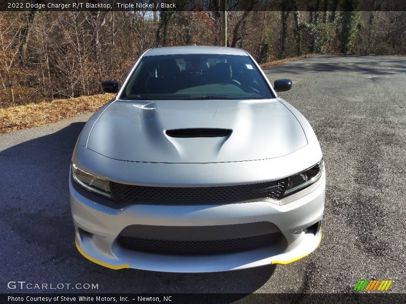 Triple Nickel / Black 2022 Dodge Charger R/T Blacktop