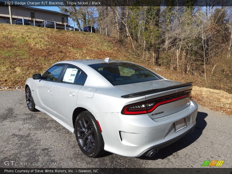 Triple Nickel / Black 2022 Dodge Charger R/T Blacktop