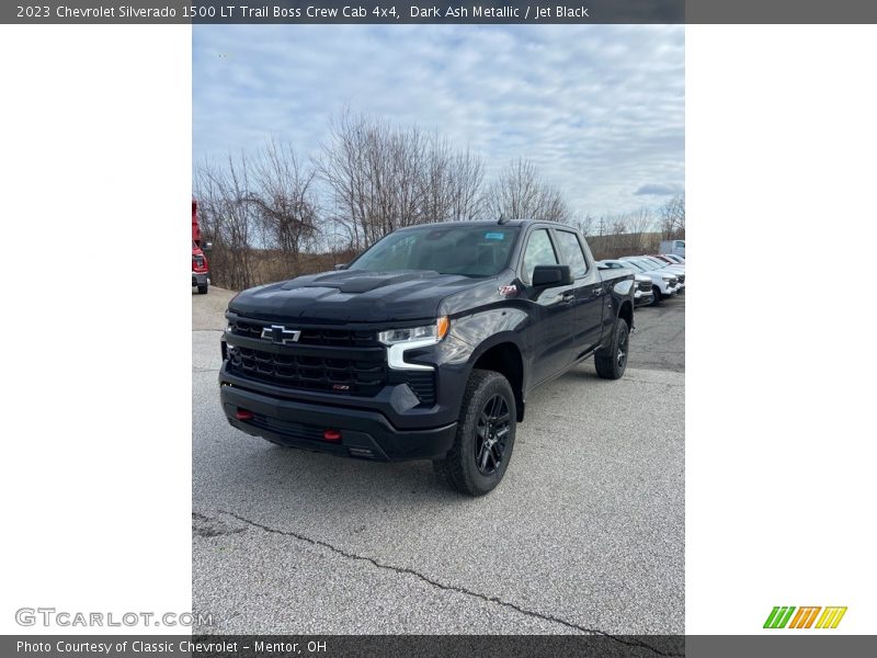 Dark Ash Metallic / Jet Black 2023 Chevrolet Silverado 1500 LT Trail Boss Crew Cab 4x4