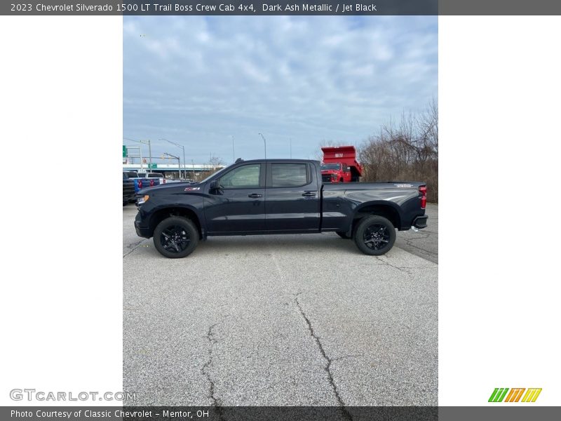 Dark Ash Metallic / Jet Black 2023 Chevrolet Silverado 1500 LT Trail Boss Crew Cab 4x4