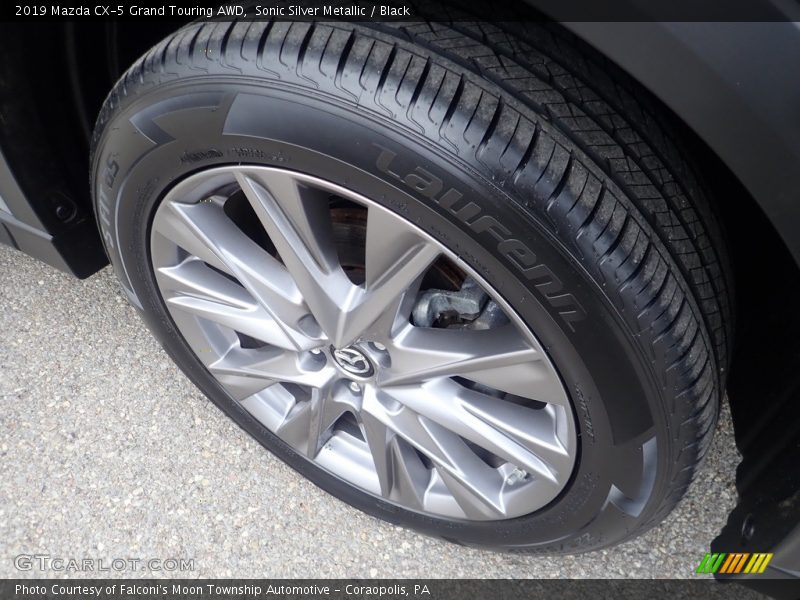 Sonic Silver Metallic / Black 2019 Mazda CX-5 Grand Touring AWD