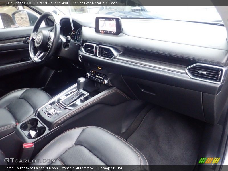 Sonic Silver Metallic / Black 2019 Mazda CX-5 Grand Touring AWD
