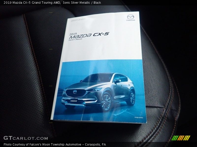 Sonic Silver Metallic / Black 2019 Mazda CX-5 Grand Touring AWD