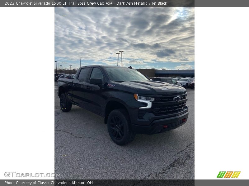 Dark Ash Metallic / Jet Black 2023 Chevrolet Silverado 1500 LT Trail Boss Crew Cab 4x4