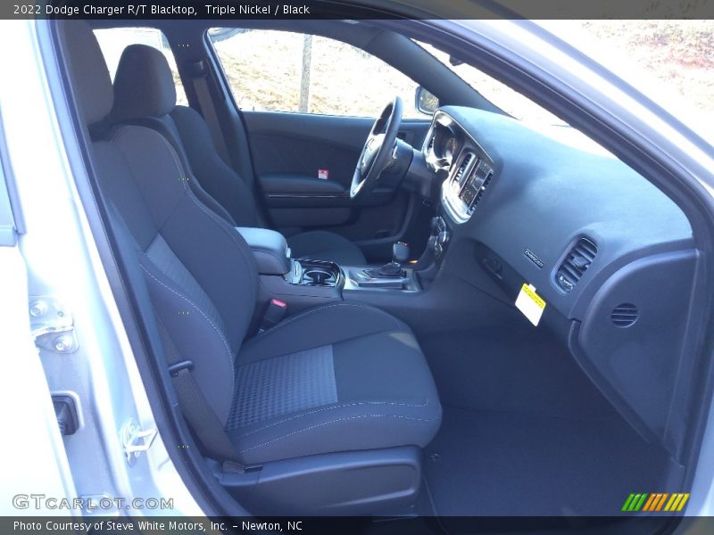 Triple Nickel / Black 2022 Dodge Charger R/T Blacktop
