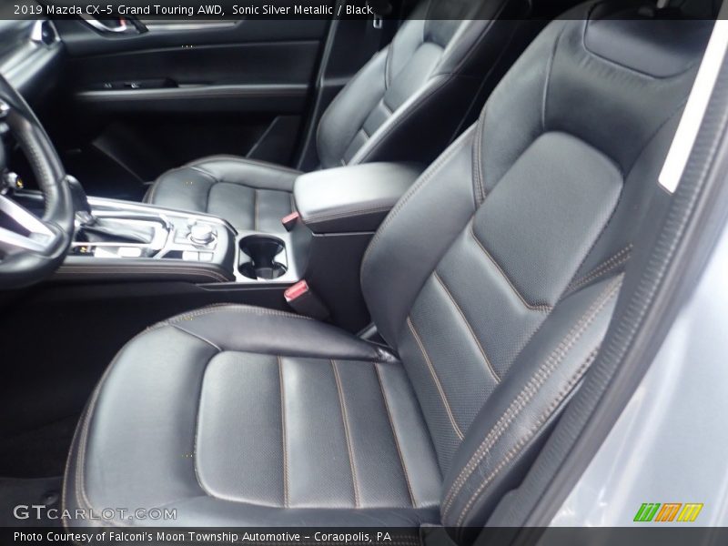 Sonic Silver Metallic / Black 2019 Mazda CX-5 Grand Touring AWD