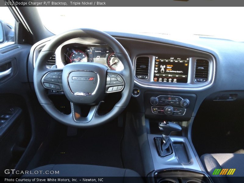 Triple Nickel / Black 2022 Dodge Charger R/T Blacktop