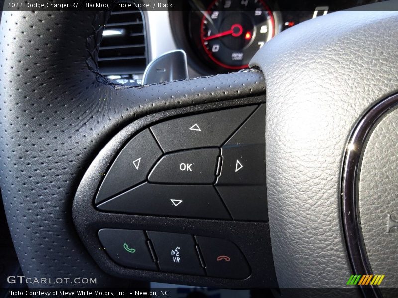 Triple Nickel / Black 2022 Dodge Charger R/T Blacktop