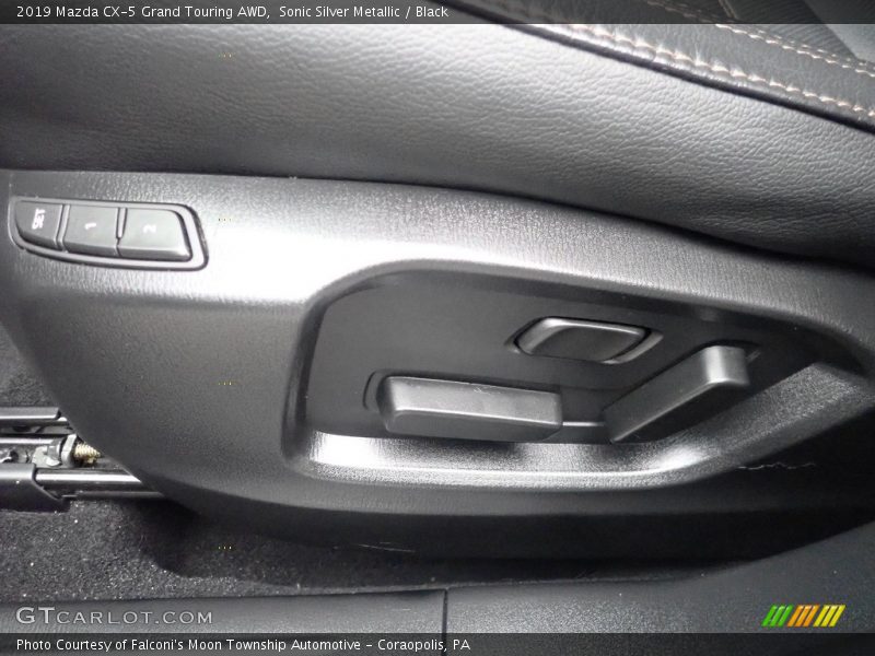 Sonic Silver Metallic / Black 2019 Mazda CX-5 Grand Touring AWD