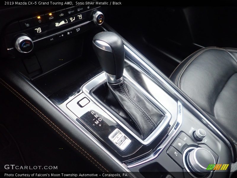 Sonic Silver Metallic / Black 2019 Mazda CX-5 Grand Touring AWD