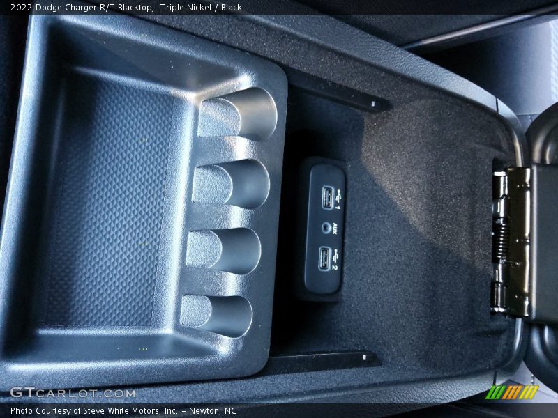 Triple Nickel / Black 2022 Dodge Charger R/T Blacktop