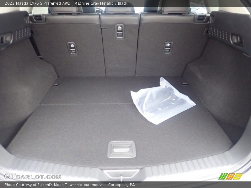 Machine Gray Metallic / Black 2023 Mazda CX-5 S Preferred AWD
