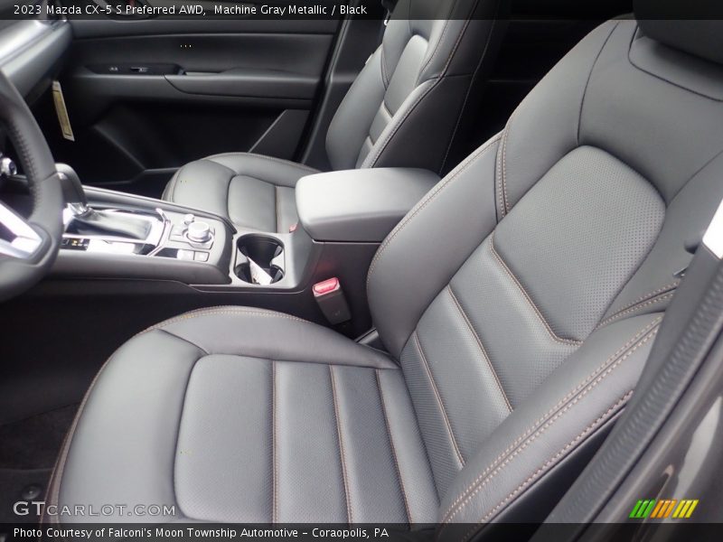 Machine Gray Metallic / Black 2023 Mazda CX-5 S Preferred AWD