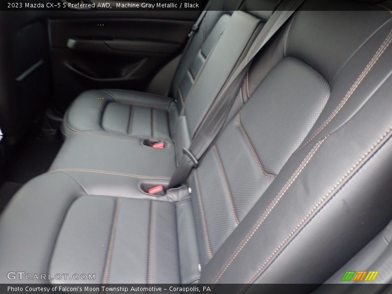 Machine Gray Metallic / Black 2023 Mazda CX-5 S Preferred AWD