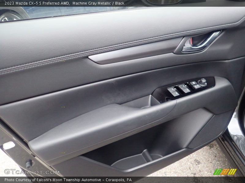 Machine Gray Metallic / Black 2023 Mazda CX-5 S Preferred AWD