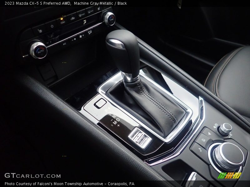 Machine Gray Metallic / Black 2023 Mazda CX-5 S Preferred AWD