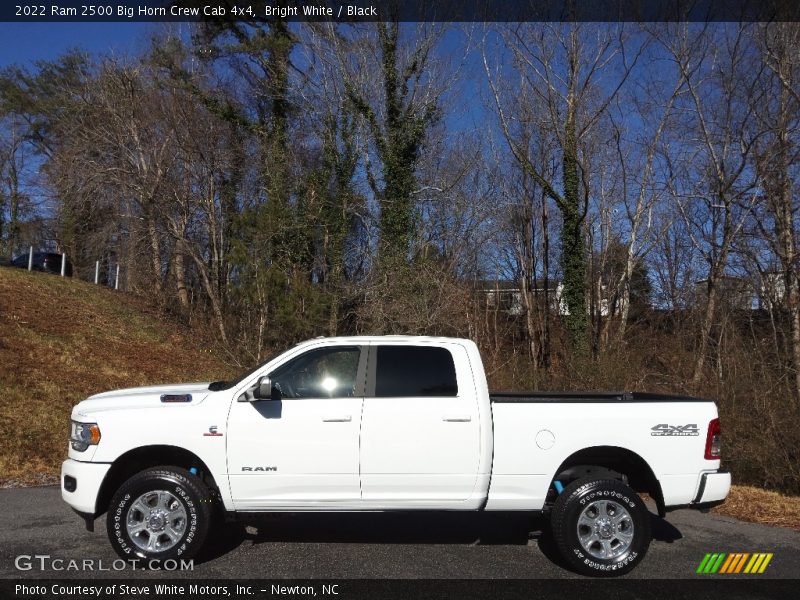 Bright White / Black 2022 Ram 2500 Big Horn Crew Cab 4x4