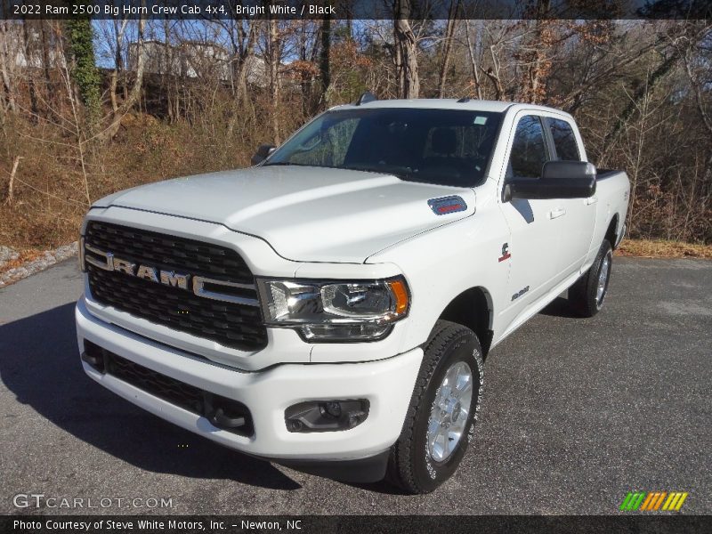 Bright White / Black 2022 Ram 2500 Big Horn Crew Cab 4x4
