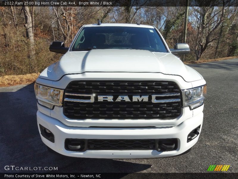 Bright White / Black 2022 Ram 2500 Big Horn Crew Cab 4x4