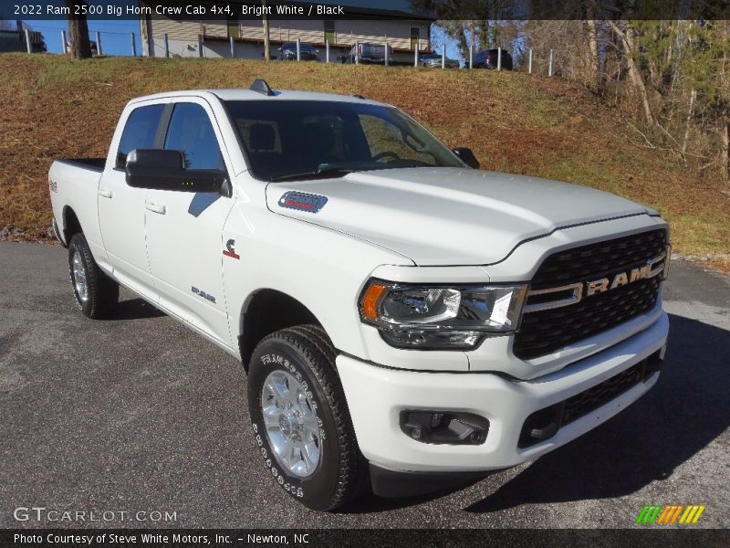 Bright White / Black 2022 Ram 2500 Big Horn Crew Cab 4x4