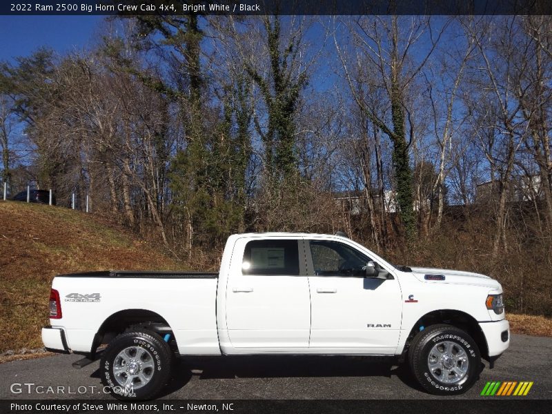 Bright White / Black 2022 Ram 2500 Big Horn Crew Cab 4x4