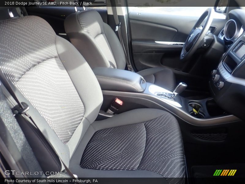 Pitch Black / Black 2018 Dodge Journey SE AWD