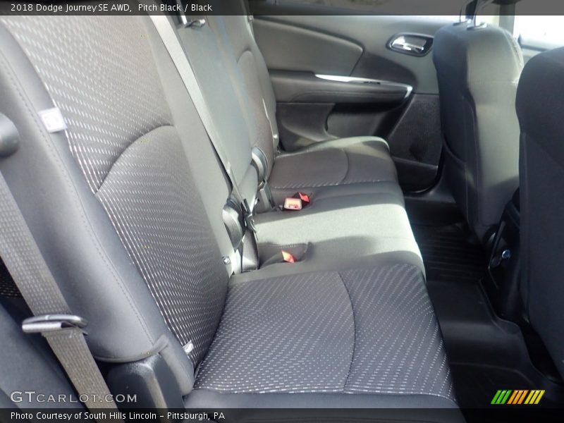 Pitch Black / Black 2018 Dodge Journey SE AWD