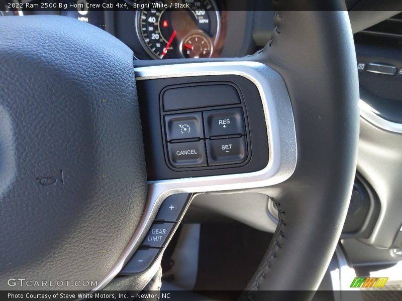 Bright White / Black 2022 Ram 2500 Big Horn Crew Cab 4x4