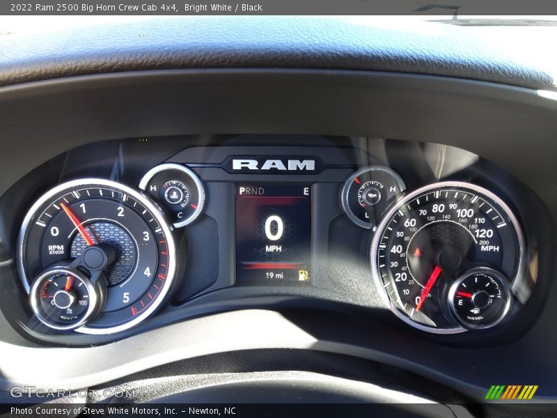 Bright White / Black 2022 Ram 2500 Big Horn Crew Cab 4x4