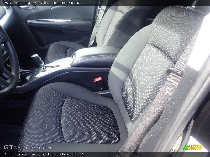 Pitch Black / Black 2018 Dodge Journey SE AWD