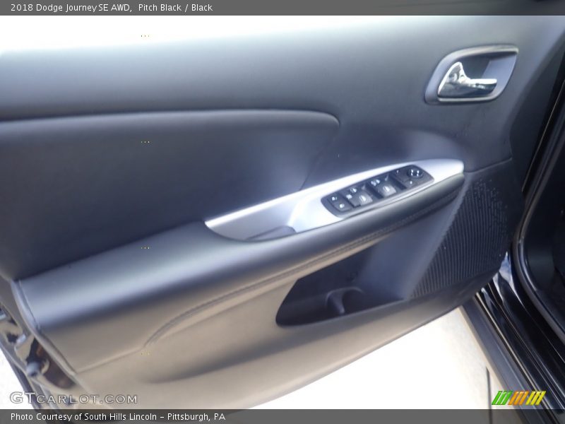 Pitch Black / Black 2018 Dodge Journey SE AWD