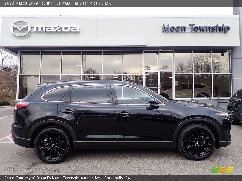 Jet Black Mica / Black 2023 Mazda CX-9 Touring Plus AWD