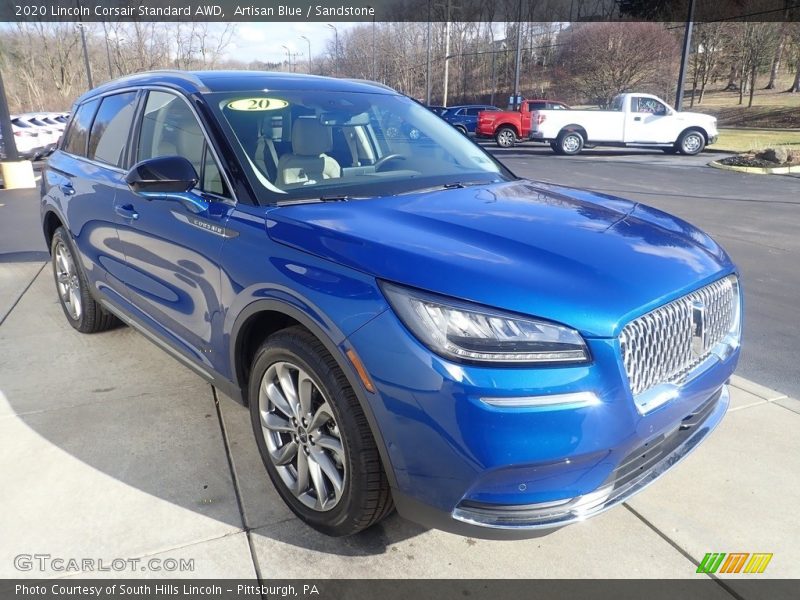 Front 3/4 View of 2020 Corsair Standard AWD