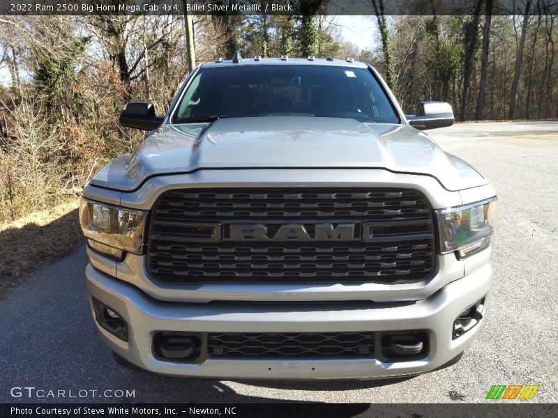 Billet Silver Metallic / Black 2022 Ram 2500 Big Horn Mega Cab 4x4
