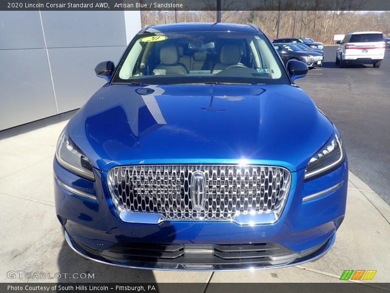 Artisan Blue / Sandstone 2020 Lincoln Corsair Standard AWD