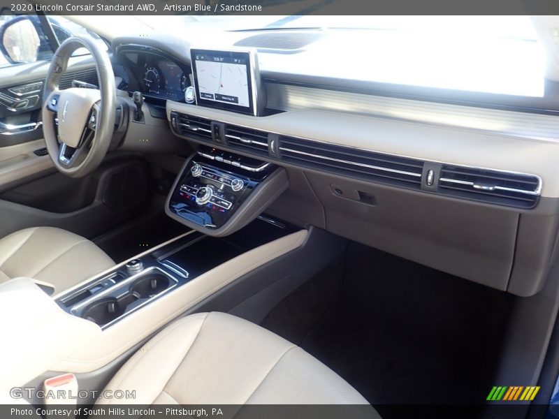 Artisan Blue / Sandstone 2020 Lincoln Corsair Standard AWD