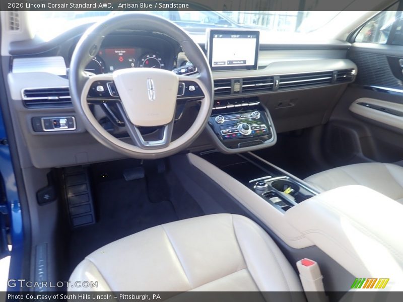 Artisan Blue / Sandstone 2020 Lincoln Corsair Standard AWD