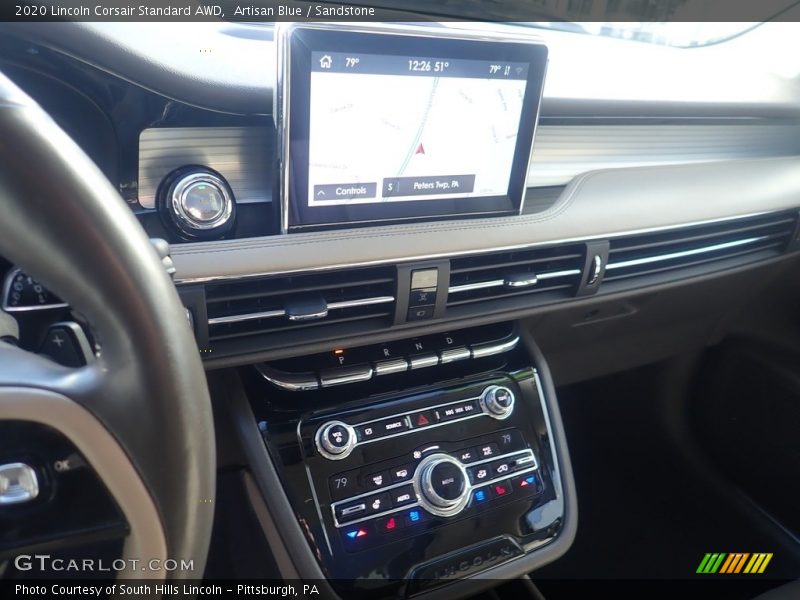 Artisan Blue / Sandstone 2020 Lincoln Corsair Standard AWD