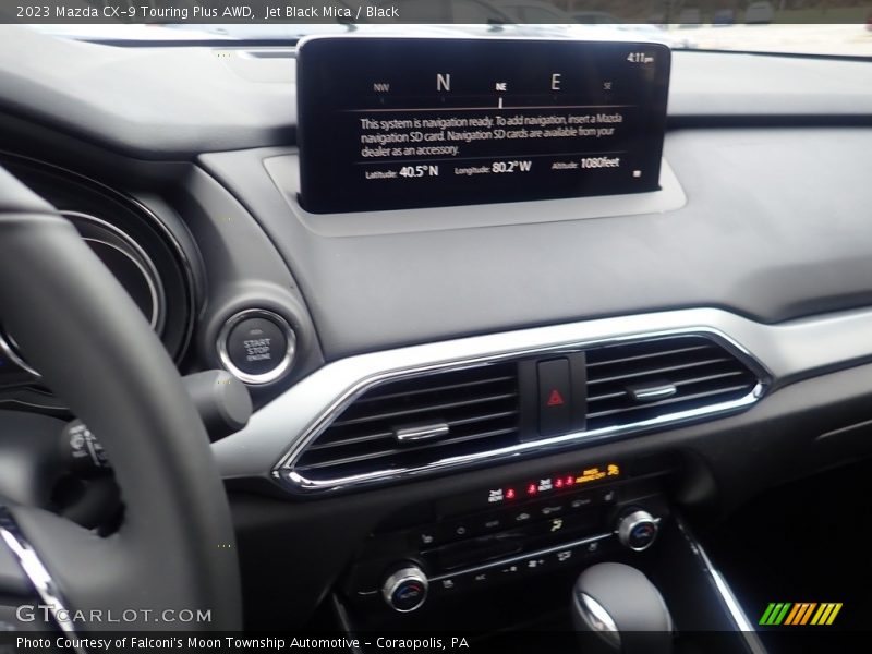 Jet Black Mica / Black 2023 Mazda CX-9 Touring Plus AWD