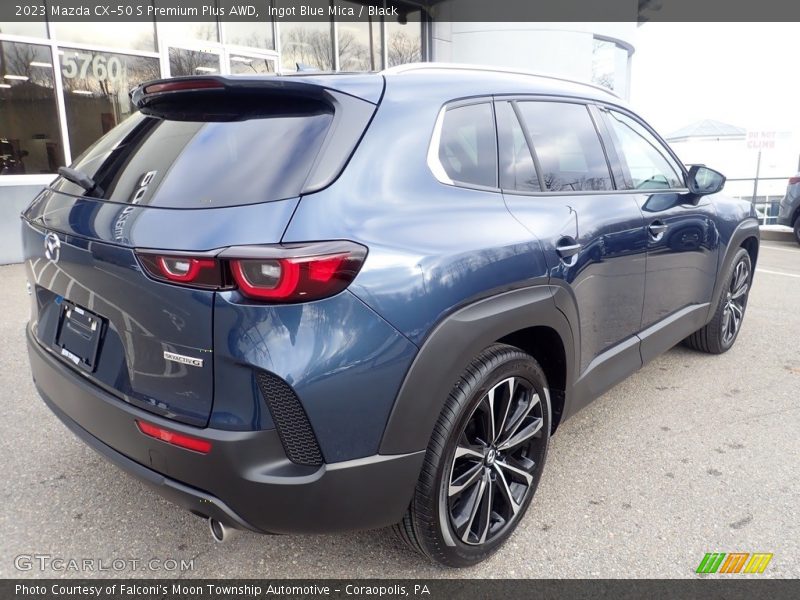 Ingot Blue Mica / Black 2023 Mazda CX-50 S Premium Plus AWD