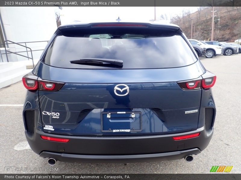 Ingot Blue Mica / Black 2023 Mazda CX-50 S Premium Plus AWD