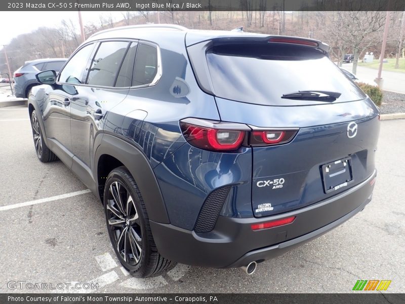 Ingot Blue Mica / Black 2023 Mazda CX-50 S Premium Plus AWD