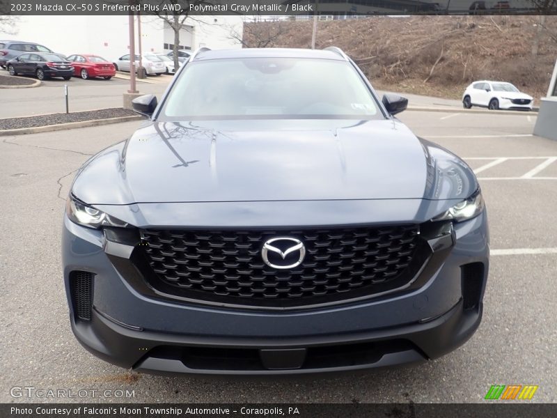 Polymetal Gray Metallic / Black 2023 Mazda CX-50 S Preferred Plus AWD
