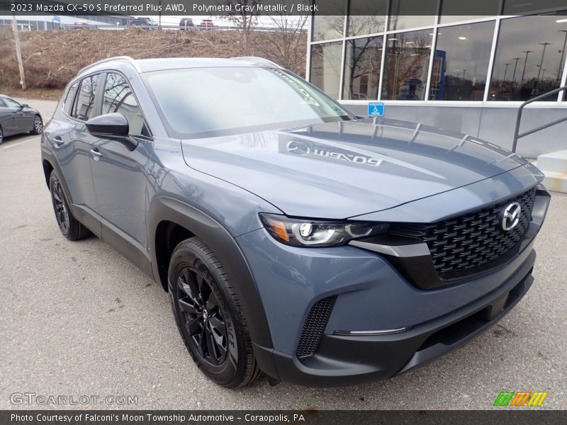 Polymetal Gray Metallic / Black 2023 Mazda CX-50 S Preferred Plus AWD