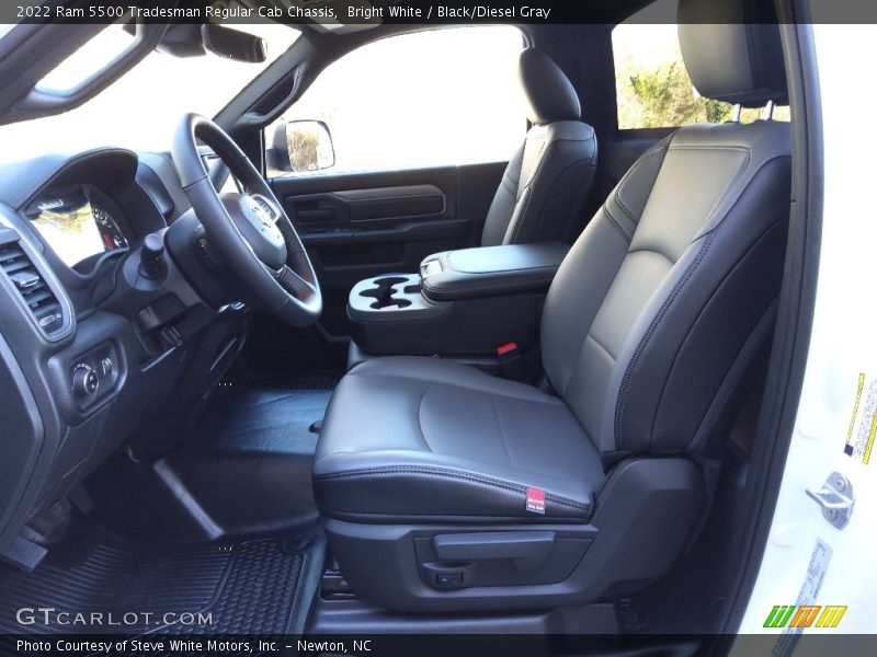 Bright White / Black/Diesel Gray 2022 Ram 5500 Tradesman Regular Cab Chassis