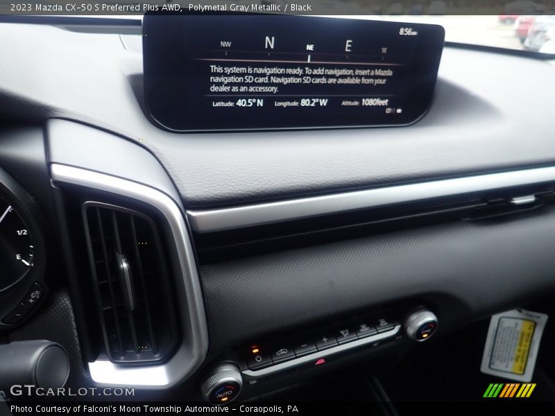 Polymetal Gray Metallic / Black 2023 Mazda CX-50 S Preferred Plus AWD