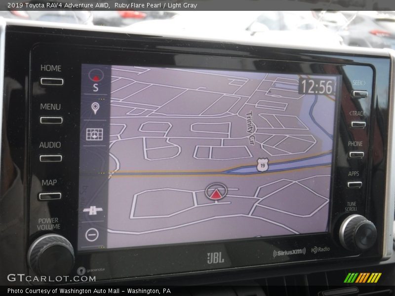 Ruby Flare Pearl / Light Gray 2019 Toyota RAV4 Adventure AWD