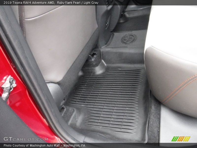 Ruby Flare Pearl / Light Gray 2019 Toyota RAV4 Adventure AWD